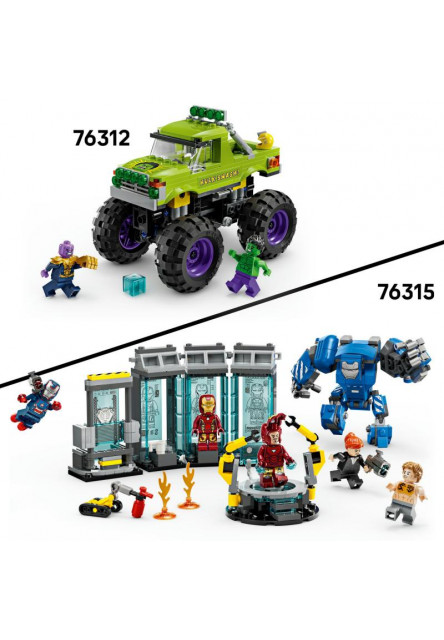 Hulkov truck vs. Thanos