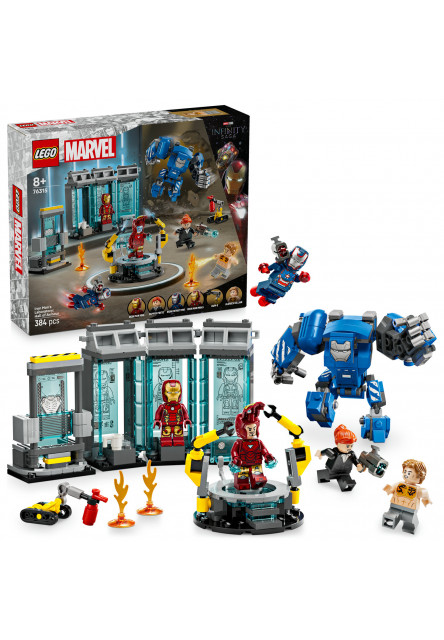 Iron Man a jeho laboratórium: Sieň brnenia