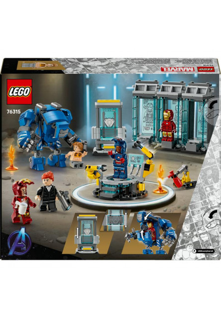 Iron Man a jeho laboratórium: Sieň brnenia