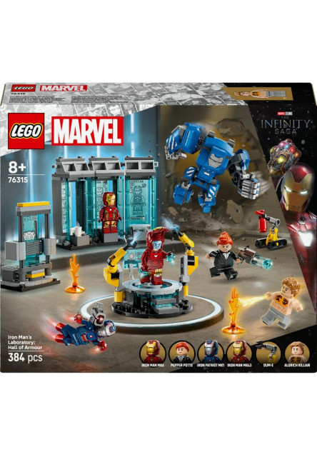 Iron Man a jeho laboratórium: Sieň brnenia