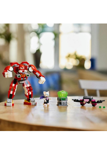 Knuckles a jeho robotický strážca