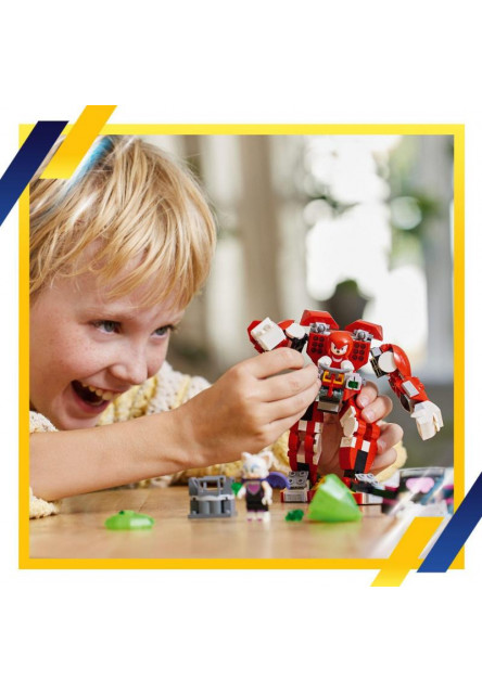 Knuckles a jeho robotický strážca
