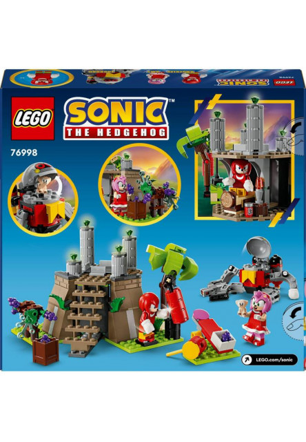 Knuckles a chrám Master Emerald