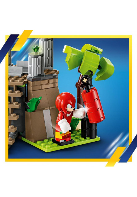 Knuckles a chrám Master Emerald