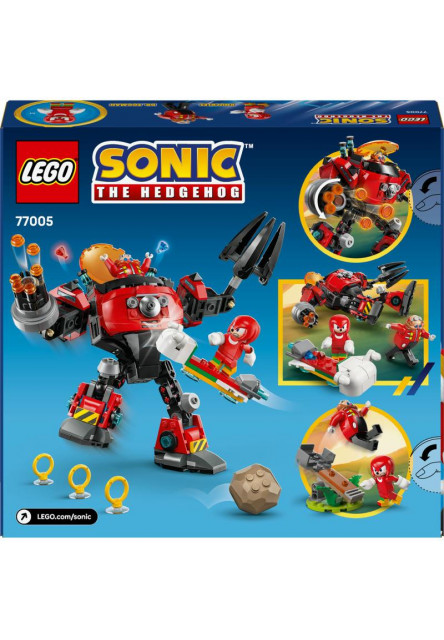 Knuckles vs. Dr. Eggman: Robotický oblek Egg Crusher
