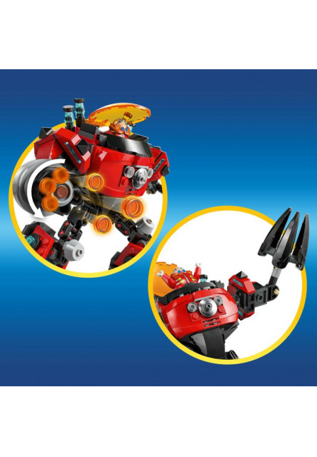 Knuckles vs. Dr. Eggman: Robotický oblek Egg Crusher