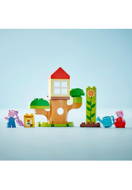 Prasiatko Peppa – záhrada a domček na strome