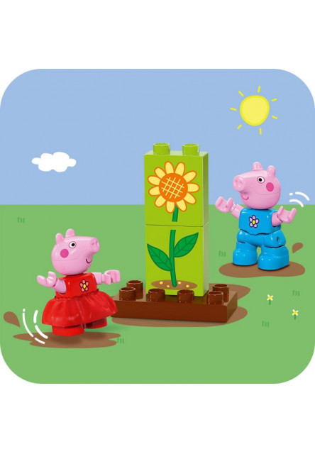 Prasiatko Peppa – záhrada a domček na strome