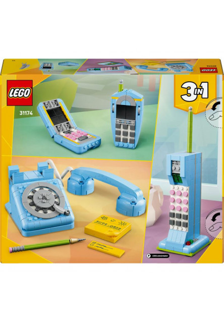 Retro telefón
