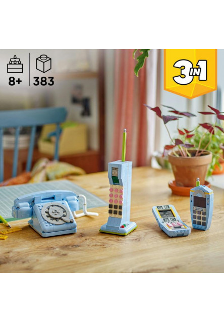 Retro telefón