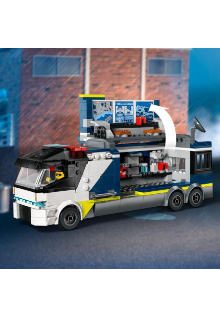 Mobilné kriminalistické laboratórium policajtov