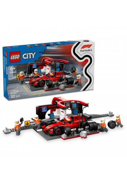 Zastávka v F1® a Pit Crew s autom Ferrari