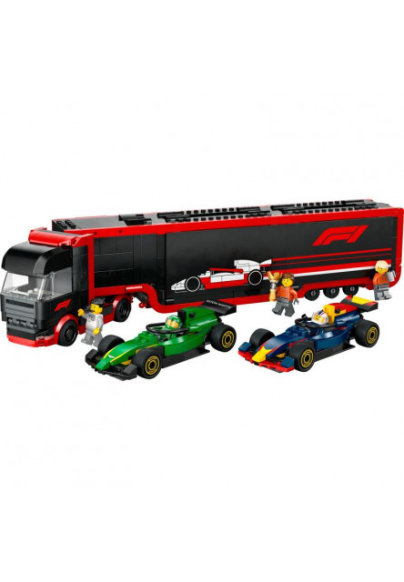 Kamión F1® s autami RB20 a AMR24 F1®