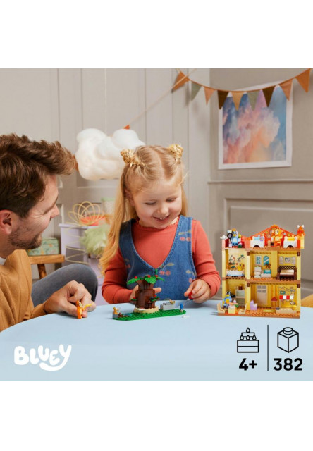Bluey a jej rodinný dom