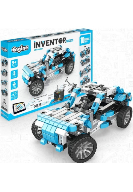 Engino INVENTOR MOTORIZED offroader s 10 bonusovými modelmi