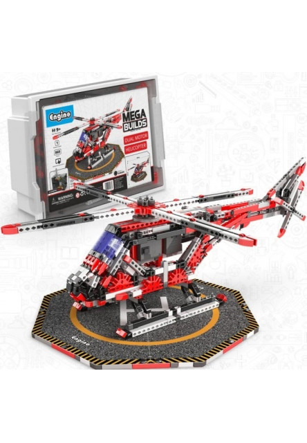 Engino MEGA BUILDS: Dvojmotorový vrtuľník