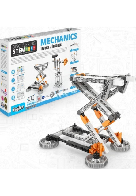 Engino STEM MECHANICS: Páky a prepojenia