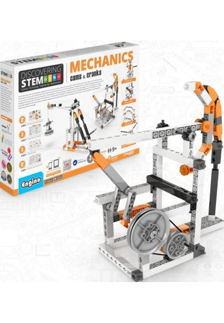 Engino STEM MECHANICS: Vačky a kľuky