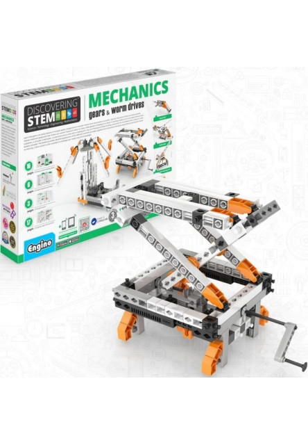 Engino STEM MECHANICS: Prevody a závitovkové prevodovky