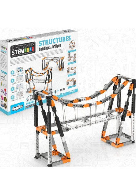Engino STEM STRUCTURES: Budovy a mosty