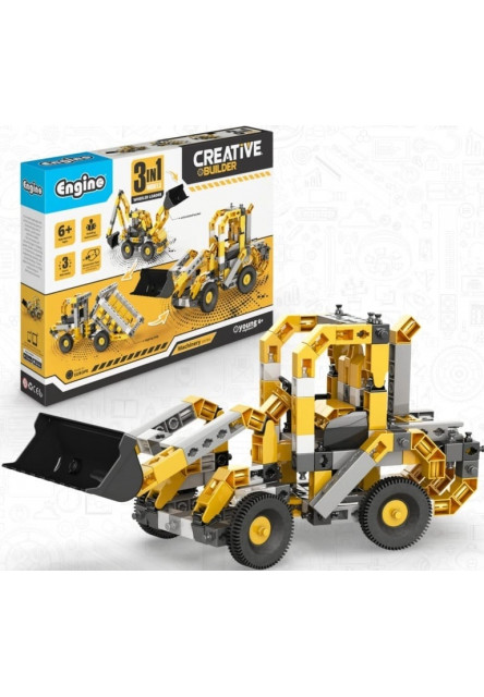 Engino Creative builder nakladač machinery set