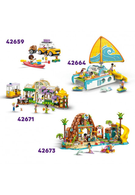 Zábava pri bazéne s jednorožcom a plameniakom