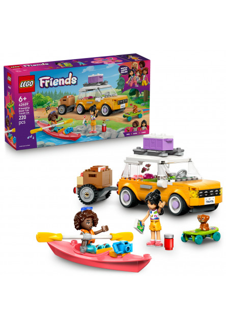 Výlet v aute s kamarátmi