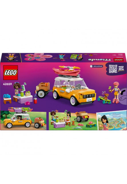 Výlet v aute s kamarátmi