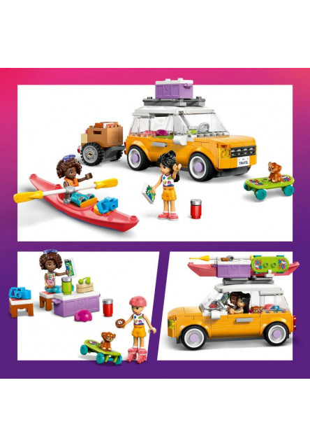 Výlet v aute s kamarátmi