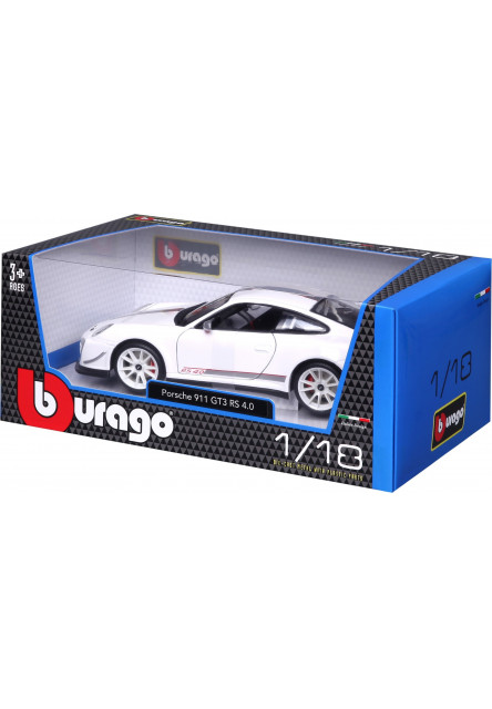 Bburago 1:18 Plus Porsche 911 GT3 RS White