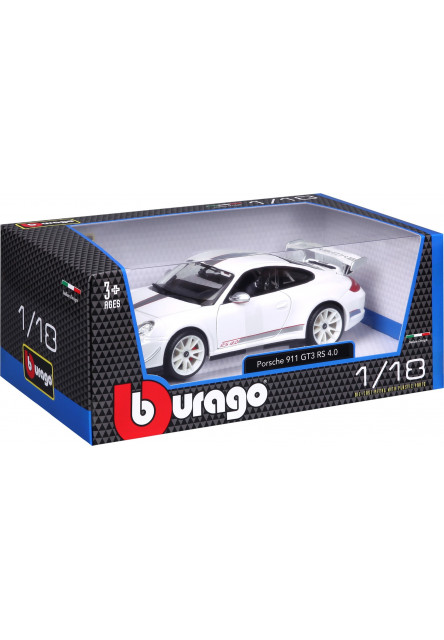 Bburago 1:18 Plus Porsche 911 GT3 RS White