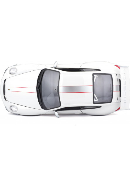 Bburago 1:18 Plus Porsche 911 GT3 RS White