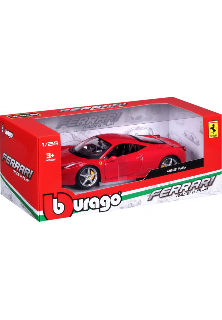 Bburago 1:24 Ferrari 458 Italia Red