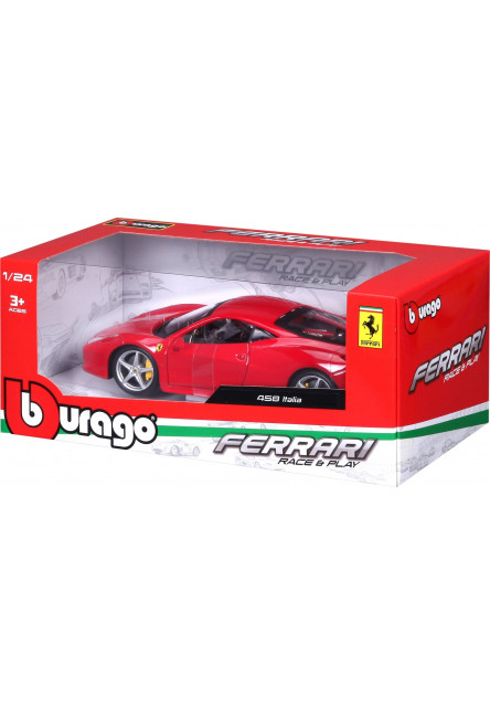 Bburago 1:24 Ferrari 458 Italia Red