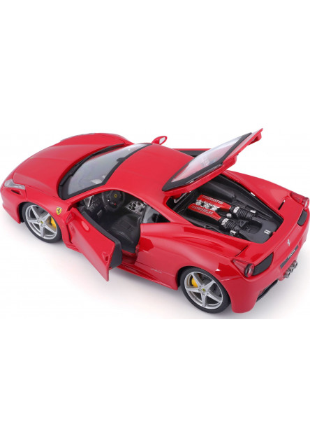 Bburago 1:24 Ferrari 458 Italia Red