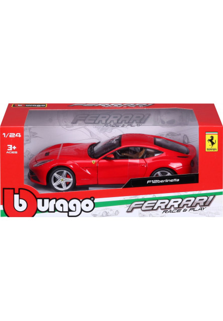 Bburago 1:24 Ferrari F12 Berlineta Red