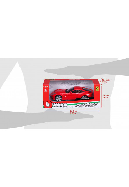 Bburago 1:24 Ferrari F12 Berlineta Red