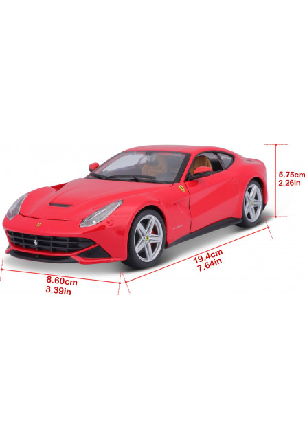 Bburago 1:24 Ferrari F12 Berlineta Red