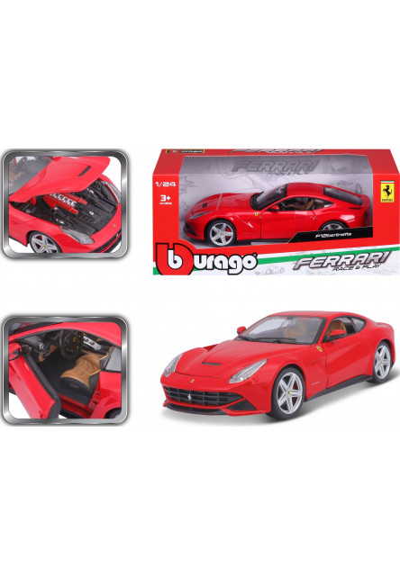 Bburago 1:24 Ferrari F12 Berlineta Red