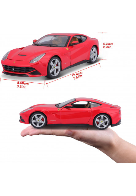 Bburago 1:24 Ferrari F12 Berlineta Red