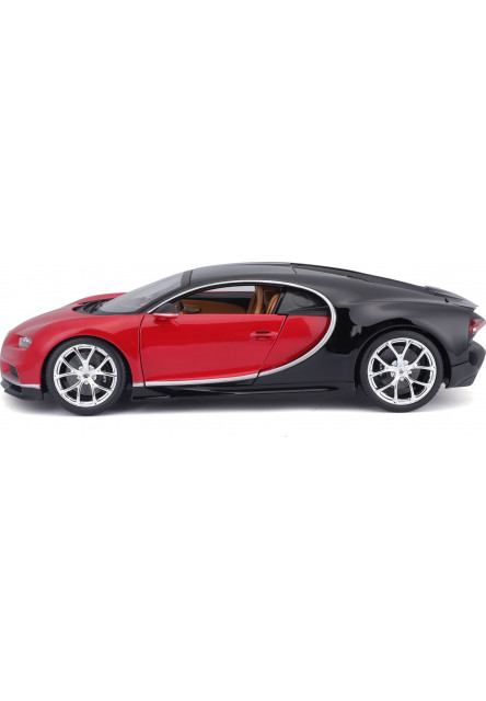 Bburago 1:18 Plus Bugatti Chiron black/red