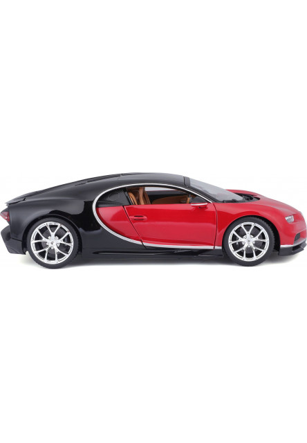 Bburago 1:18 Plus Bugatti Chiron black/red