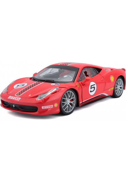 Bburago 1:24 Ferrari Racing 458 Challenge Red