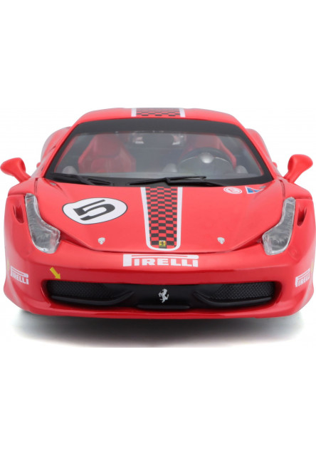 Bburago 1:24 Ferrari Racing 458 Challenge Red