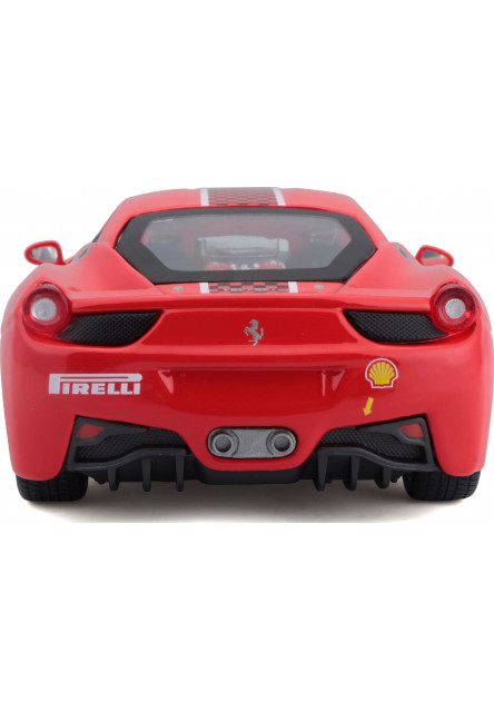 Bburago 1:24 Ferrari Racing 458 Challenge Red