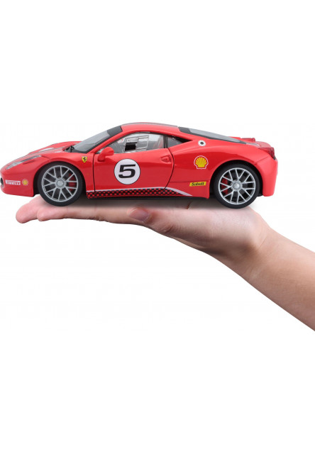 Bburago 1:24 Ferrari Racing 458 Challenge Red