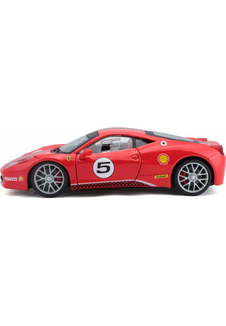 Bburago 1:24 Ferrari Racing 458 Challenge Red
