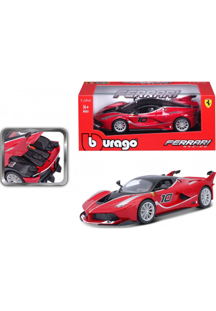 Bburago 1:24 Ferrari Racing FXX K Metalic Red