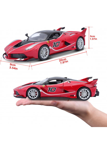 Bburago 1:24 Ferrari Racing FXX K Metalic Red