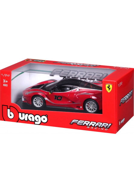 Bburago 1:24 Ferrari Racing FXX K Metalic Red